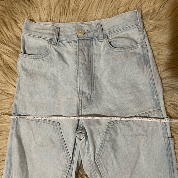 Jesse Kamm Japanese Denim Patchfront Handy size 4 left HTF - Picture 8 of 13